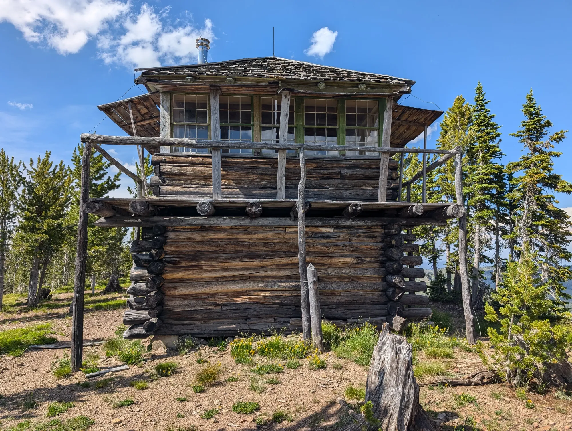 Huckleberry Mountain Fire Lookout