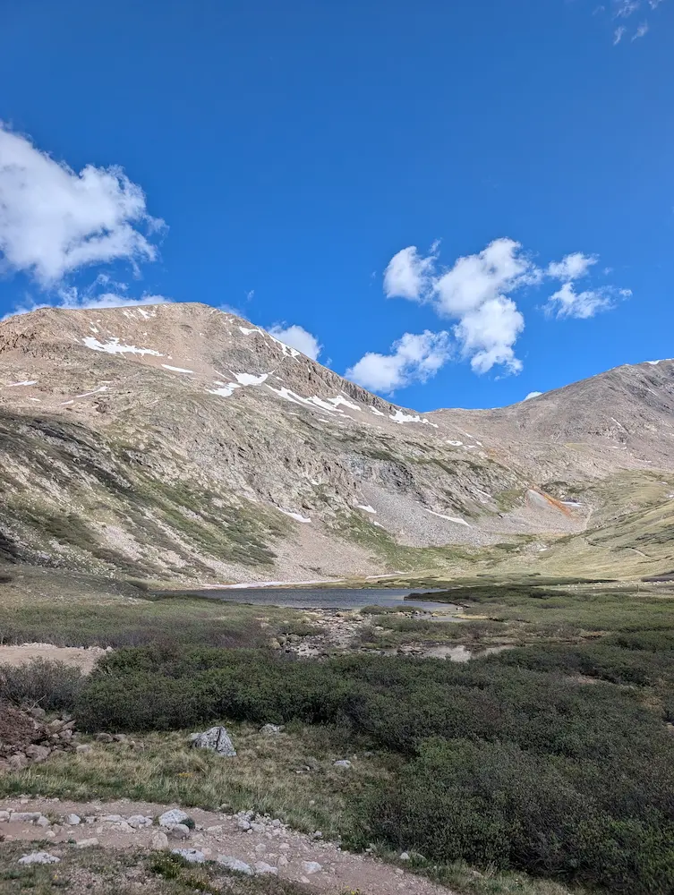 Kite Lake and Mt. Democrat