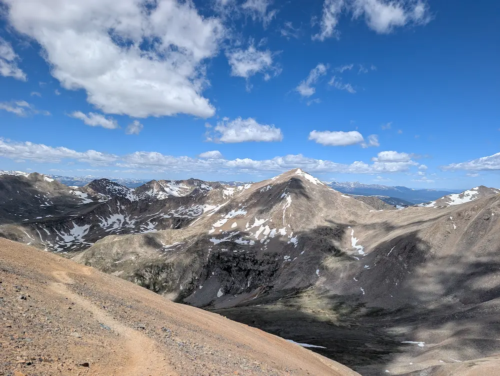 Mt Democrat from Mt Bross
