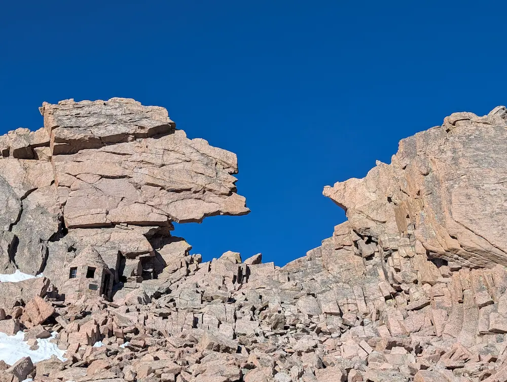 Keyhole on Longs Peak