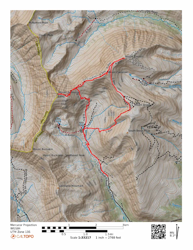 DeCaLiBron Loop Map