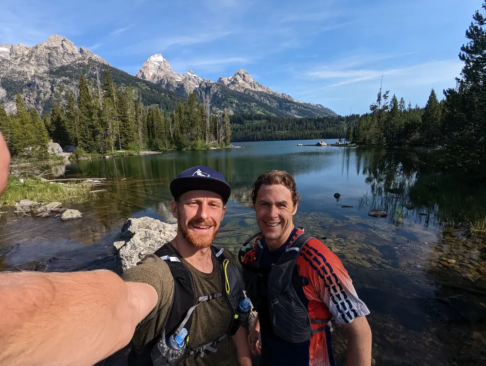 Taggart Lake on the Valley Trail