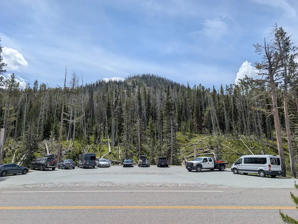 Avalanche Peak Trailhead Yellowstone