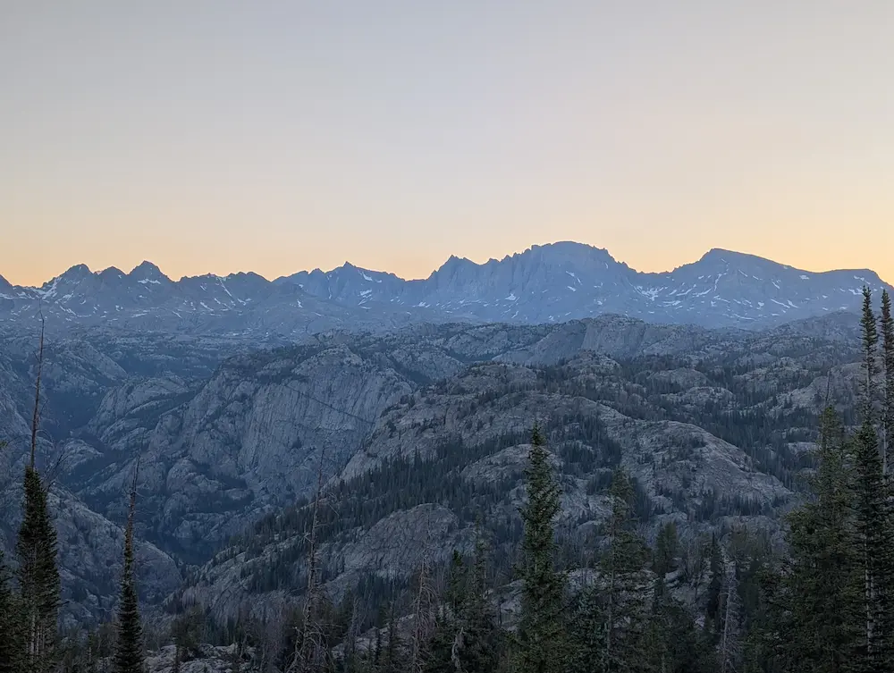 Photographers Point and Fremont Peak