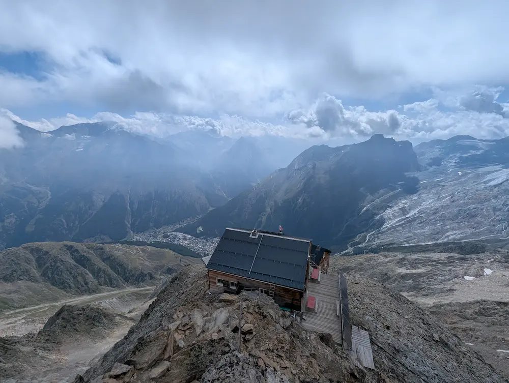 Mischabel Hütte Above Saas-Fee