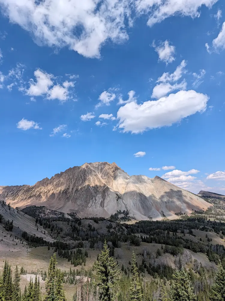 Castle Peak & Chamberlain Lakes Basin White Clouds