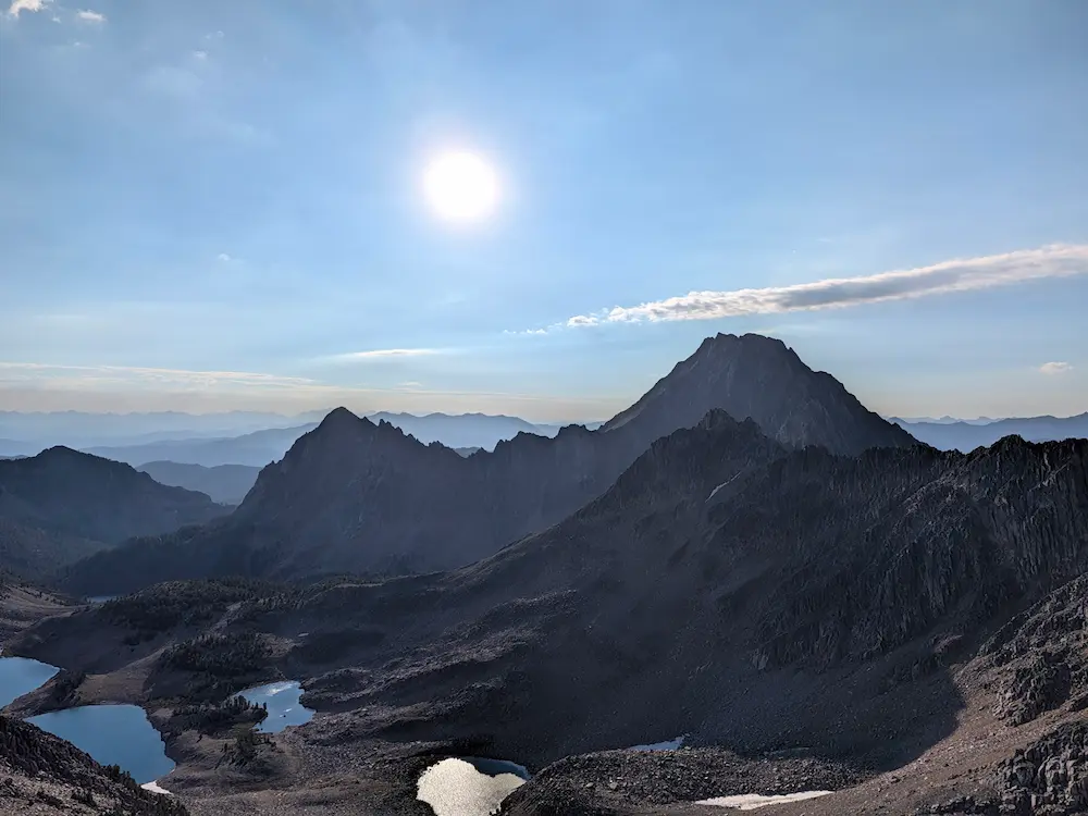 Castle Peak White Clouds Wilderness Idaho