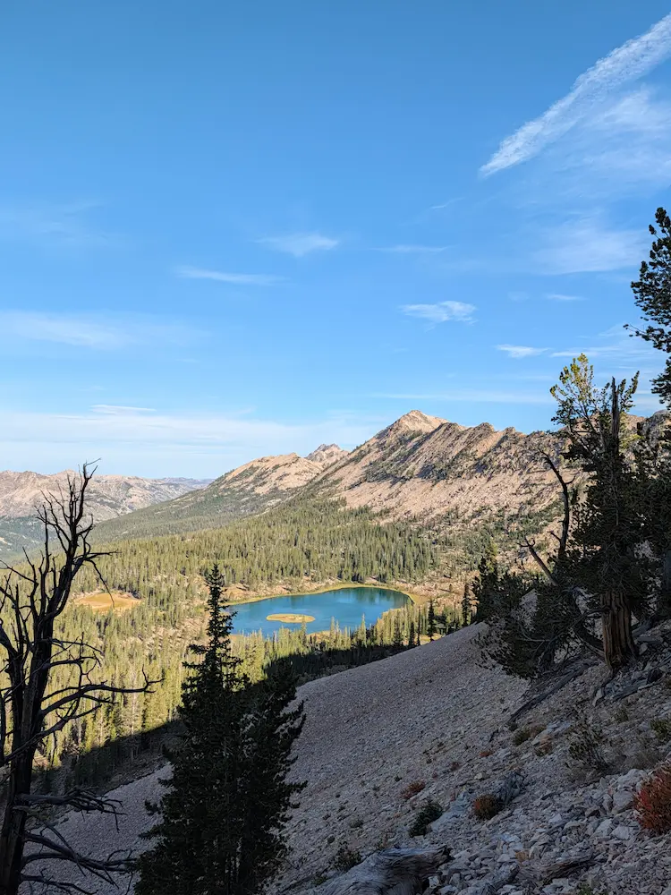 Rendezvous Lake Sawtooths