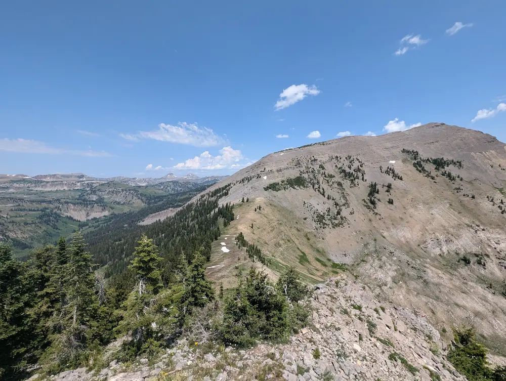 Rendezvous Peak from Summit 10,501