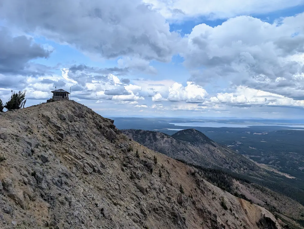 Fire Lookout Mt. Sheridan Yellowstone