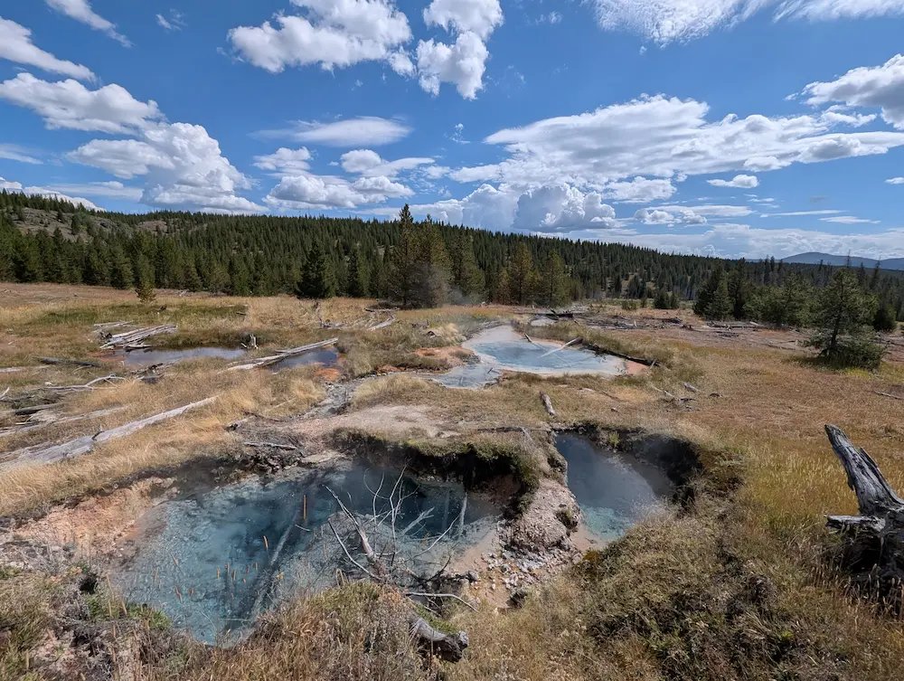 Heart Lake Geyser Basin Yellowstone