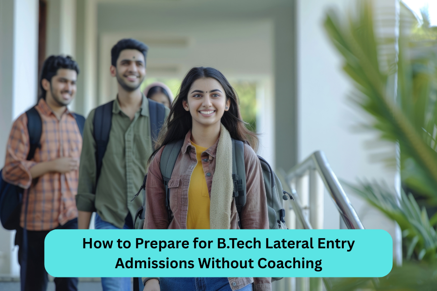 How to Prepare for B.Tech Lateral Entry Admissions Without Coaching