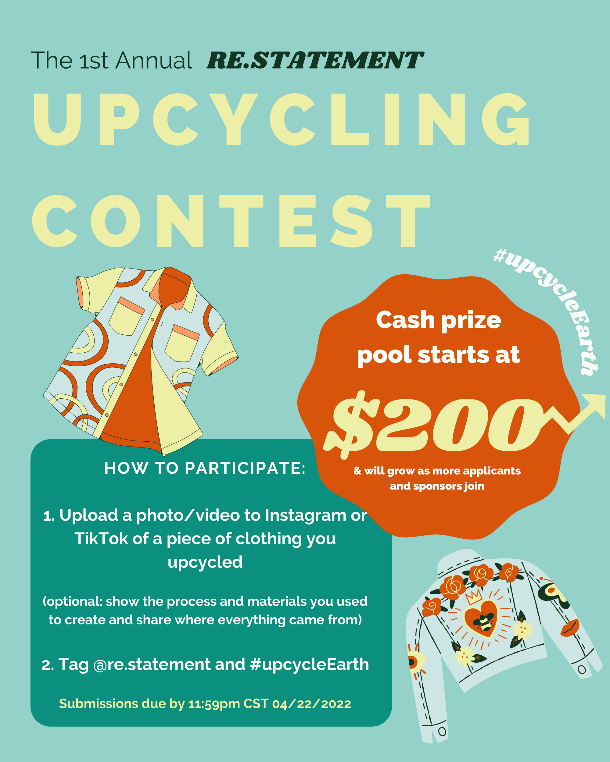 First Annual Upcycled Fashion Contest