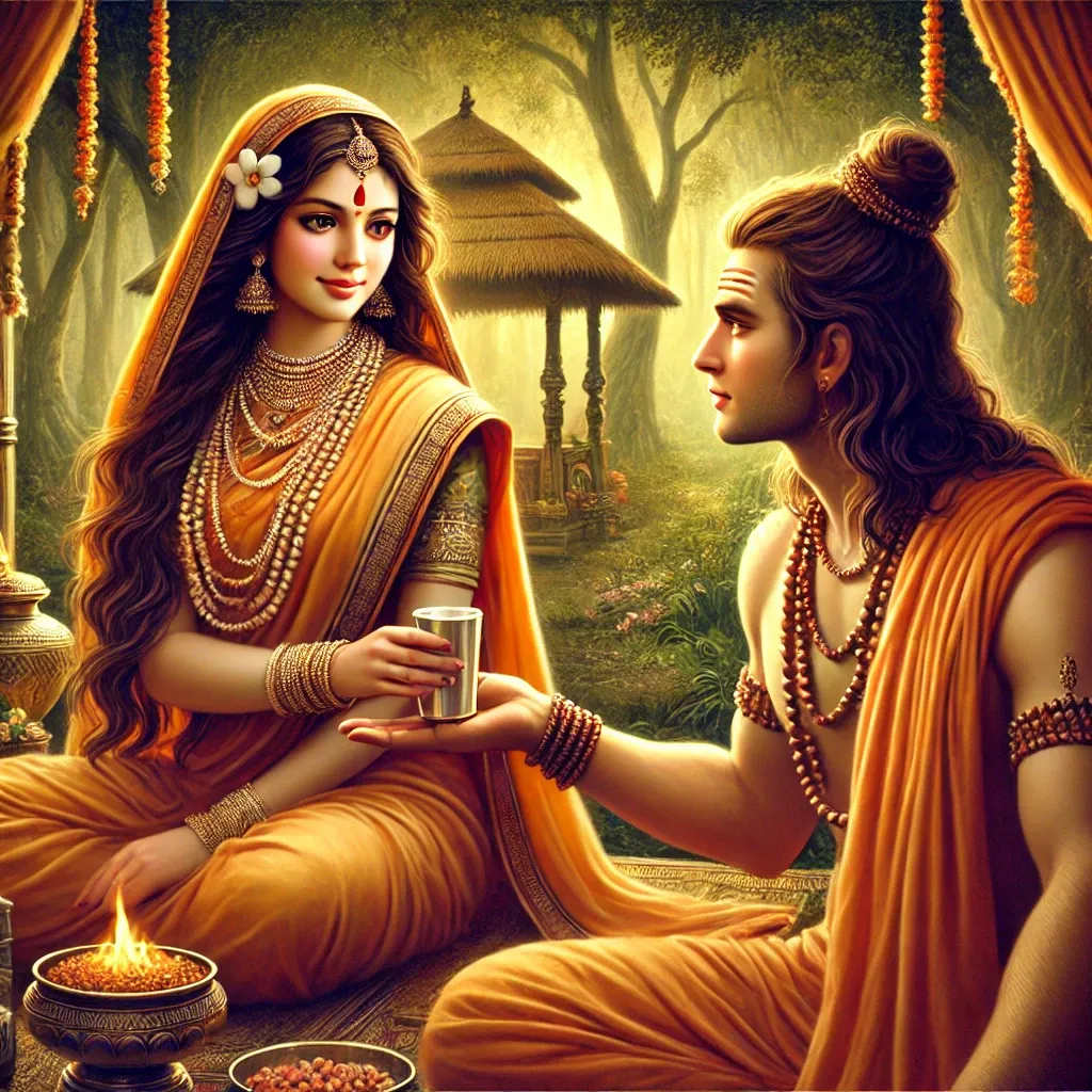 Kardama and Devahuti