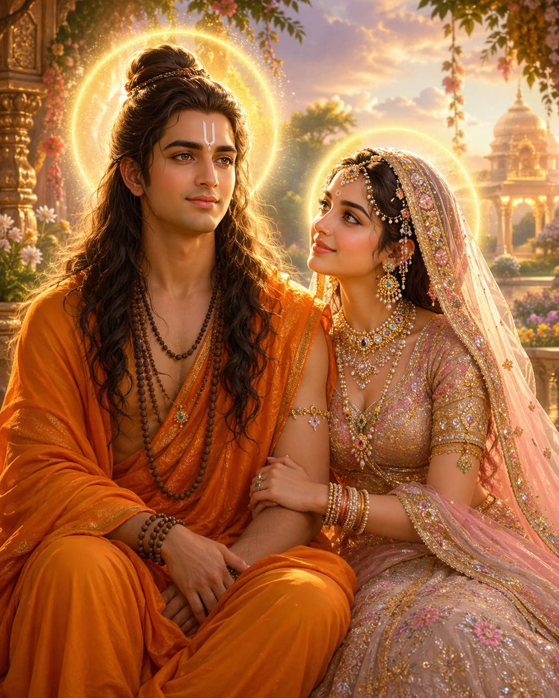 Kardama and Devahuti