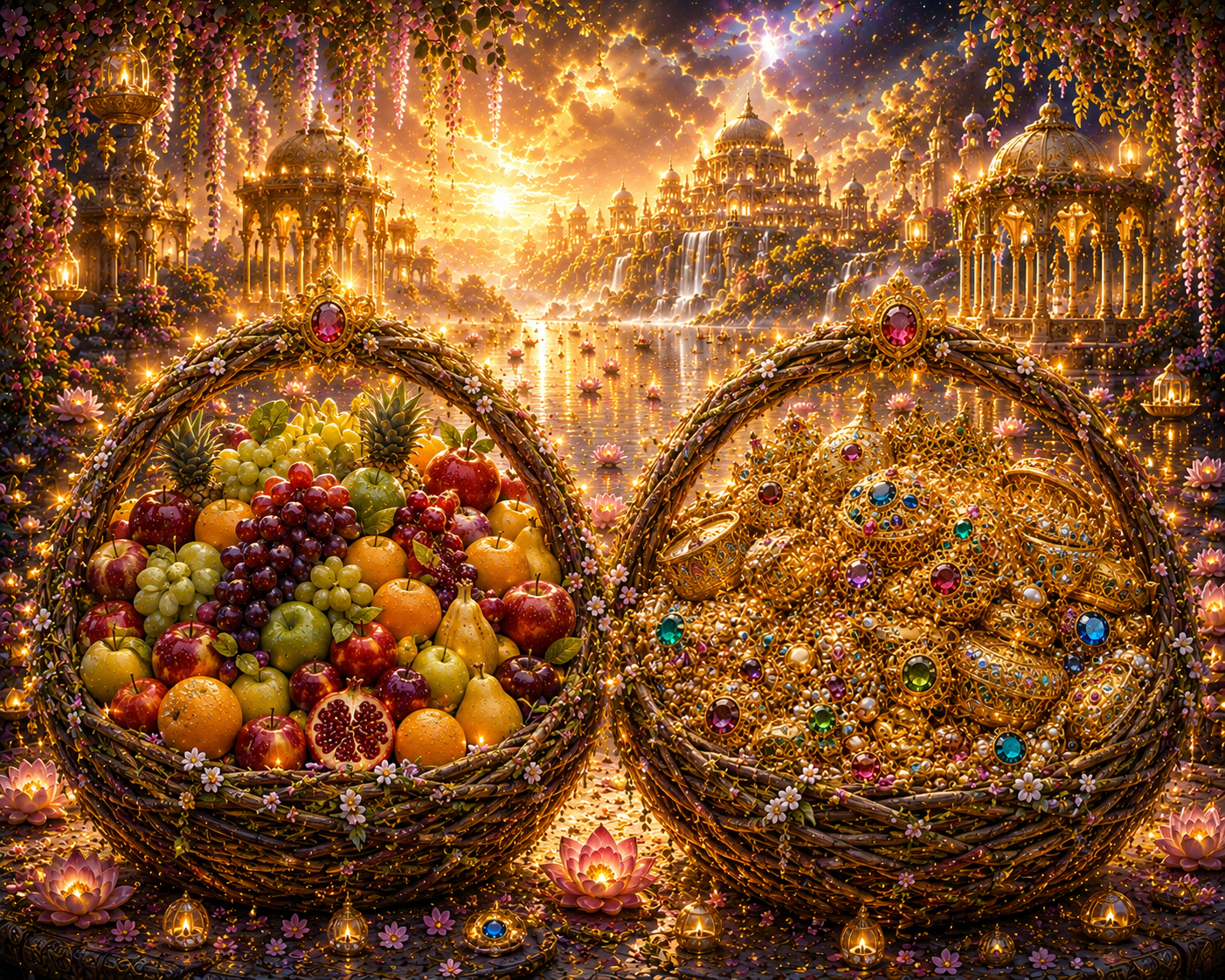 Krishna and the Fruit Seller!