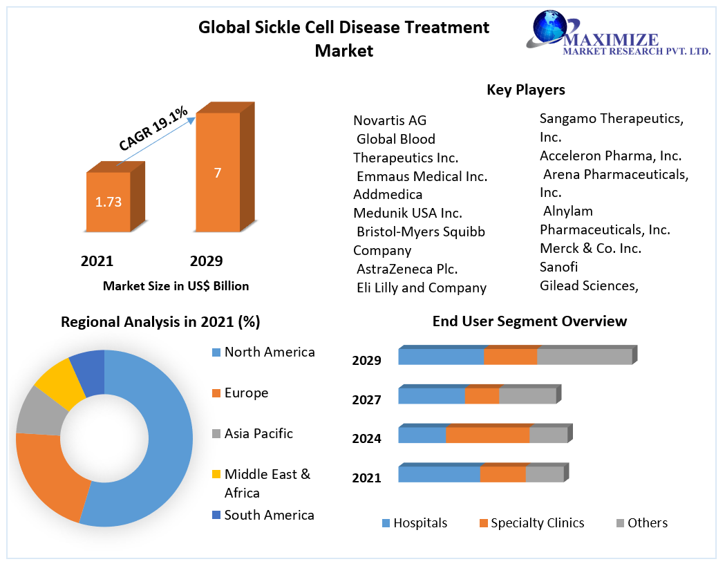 Sickle Cell Disease Treatment Market Growing Trends, Leading Players and Demand Forecast 2029