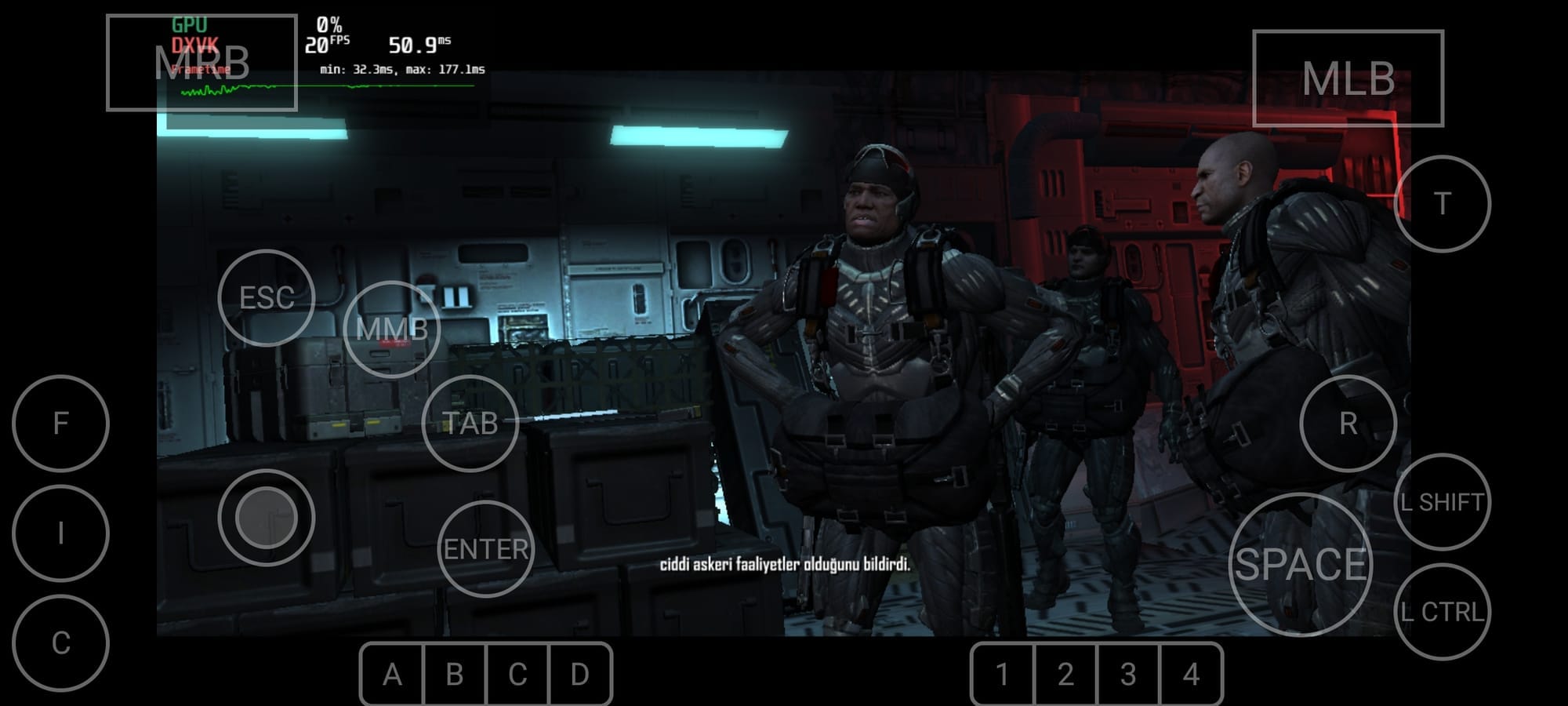 Android cihazlarda Crysis oynamak