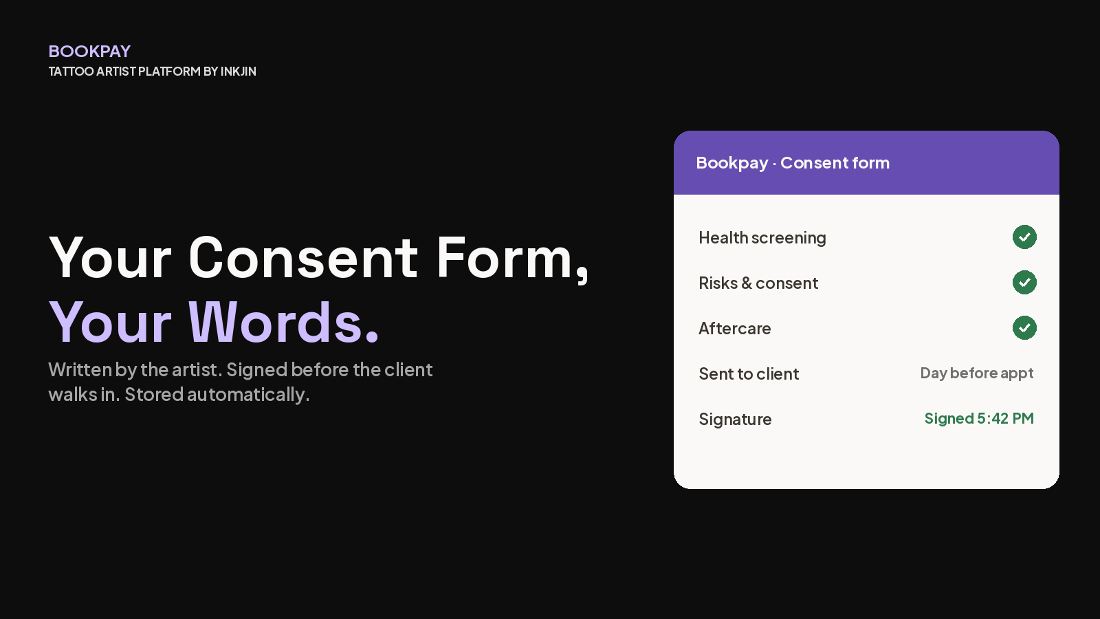 Your Consent Form, Your Words — Without the Paperwork