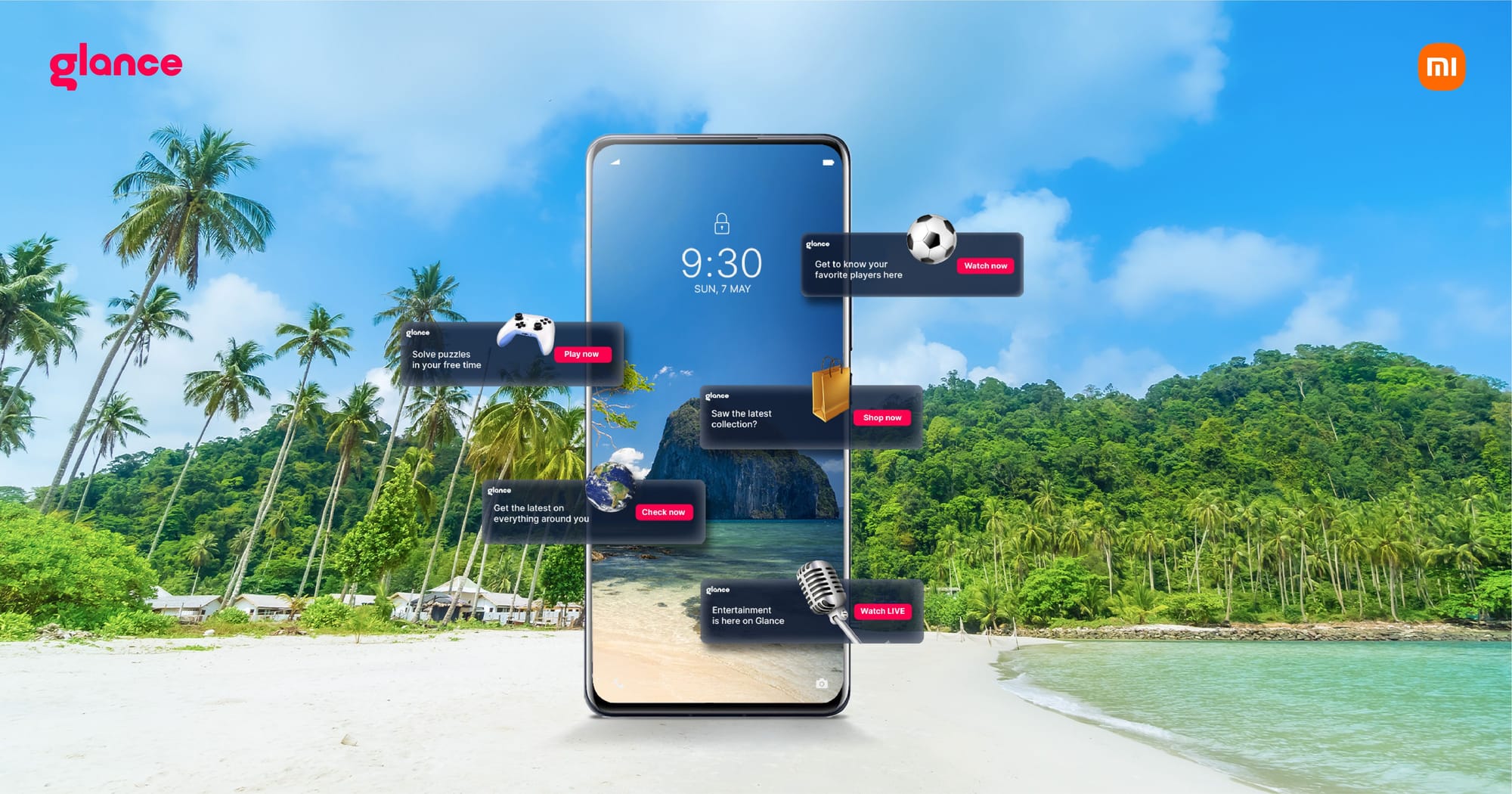 A Guide to the MI Glance Wallpaper