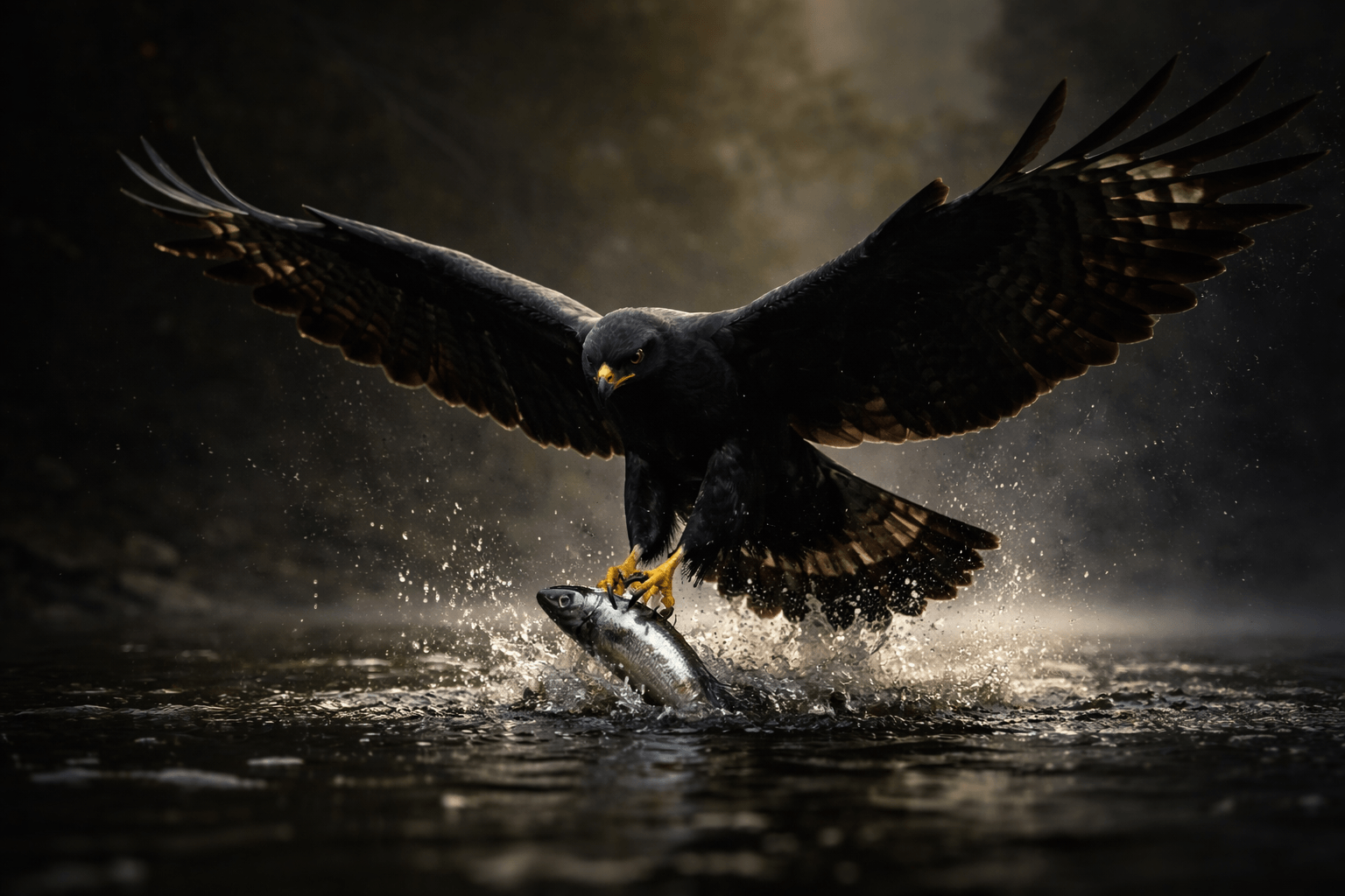 The Common Black Hawk’s Refraction-Defying Hunt: Precision, Physics, and Predation at Water’s Edge