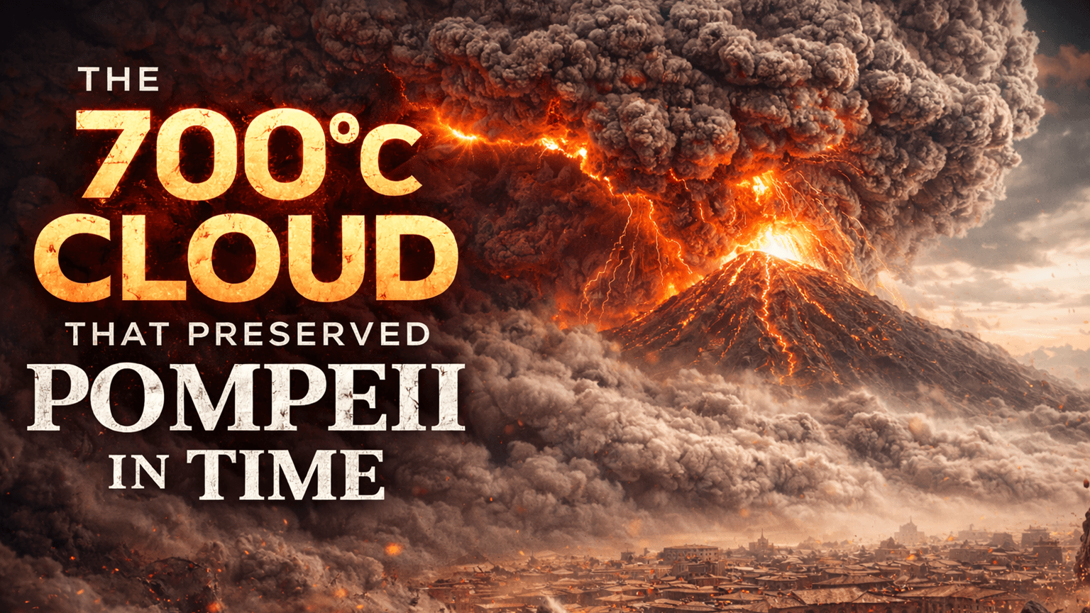 The Instant That Time Stopped: When a 700°C Pyroclastic Wave Locked Pompeii in Eternity