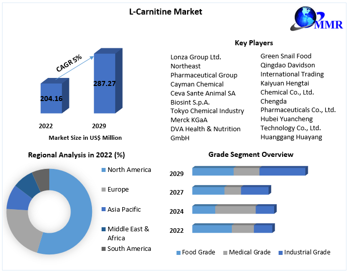 L-Carnitine Market Research Report And Predictive Business Strategy By  Forecast 2022-2029