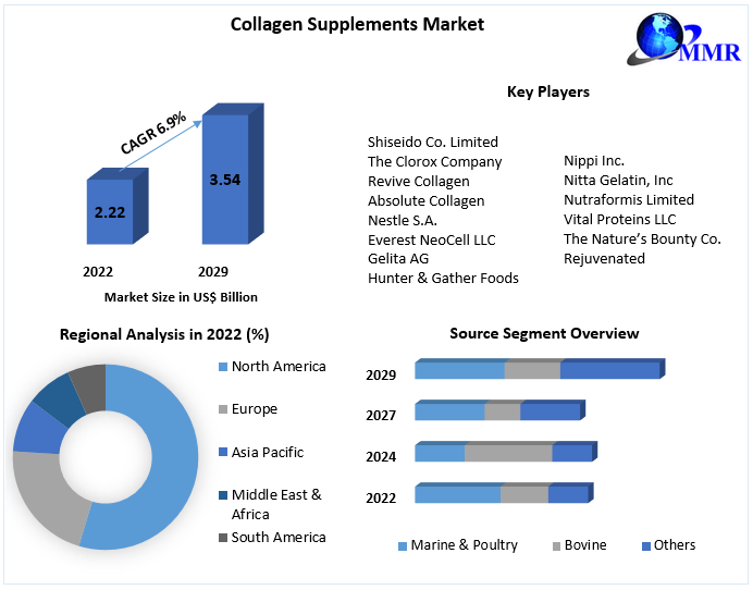 Collagen Supplements Market Key Company Profiles, Types, Applications and Forecast to 2029