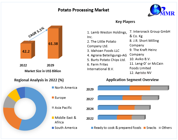 Potato Processing Market Size, Share Leaders, Opportunities Assessment, Trends and Forecasts to 2029