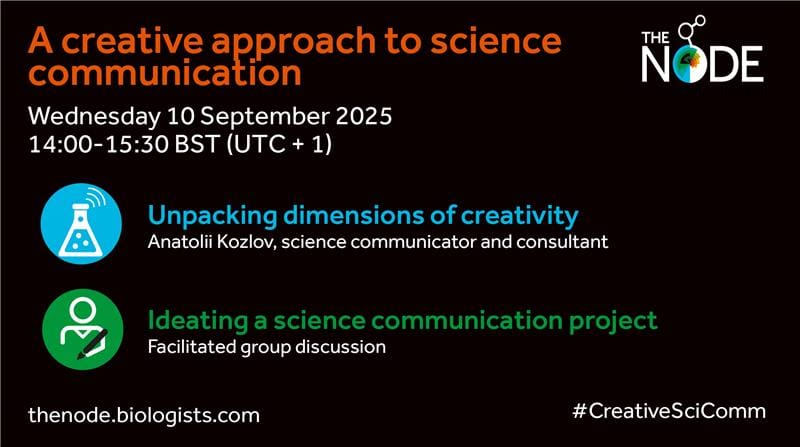 A Creative Approach to Science Communication @ The Node (Online)