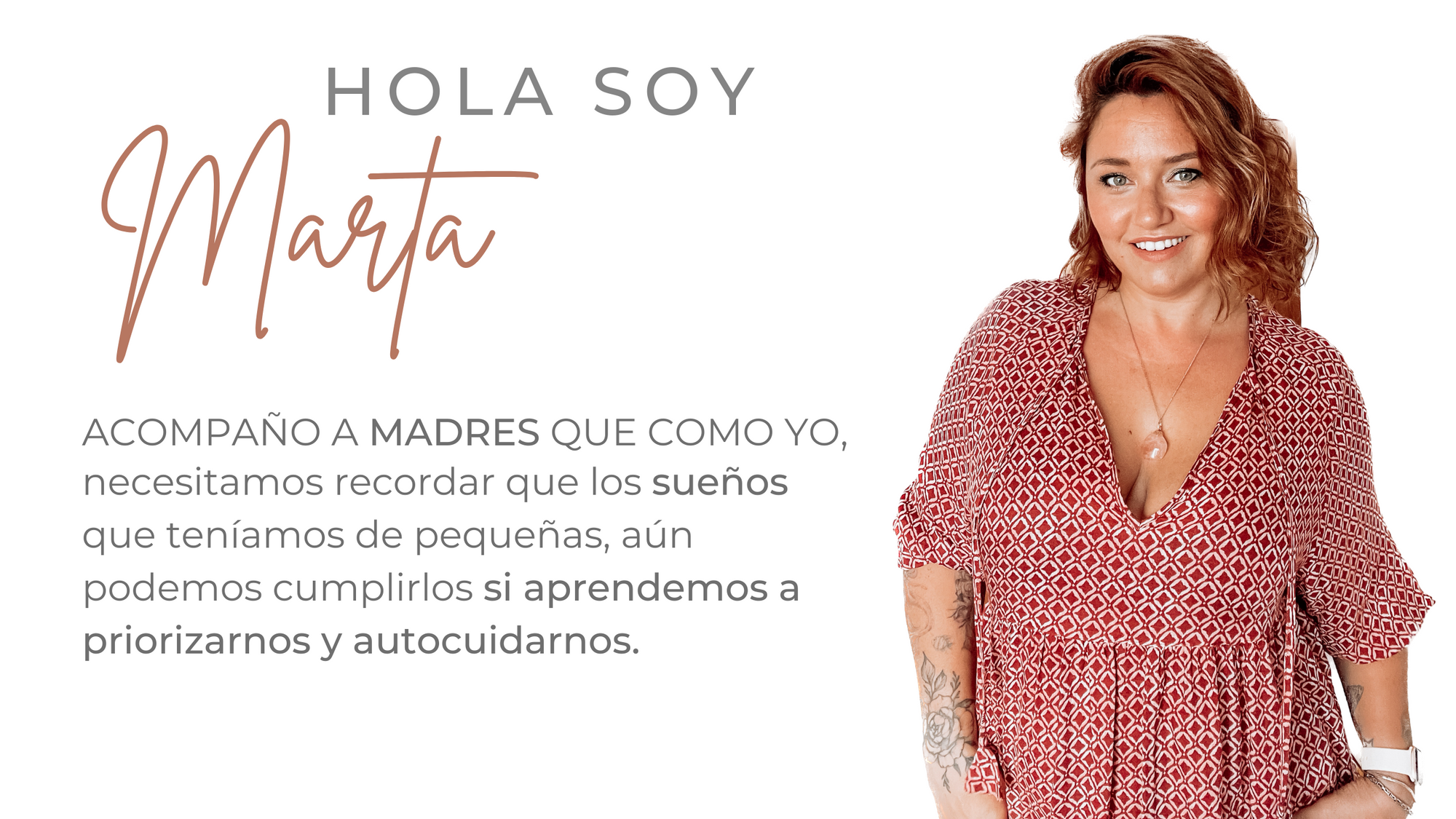 marta frutos acompaño a madres que como yo necesitamos recordar que debemos priorizarnos