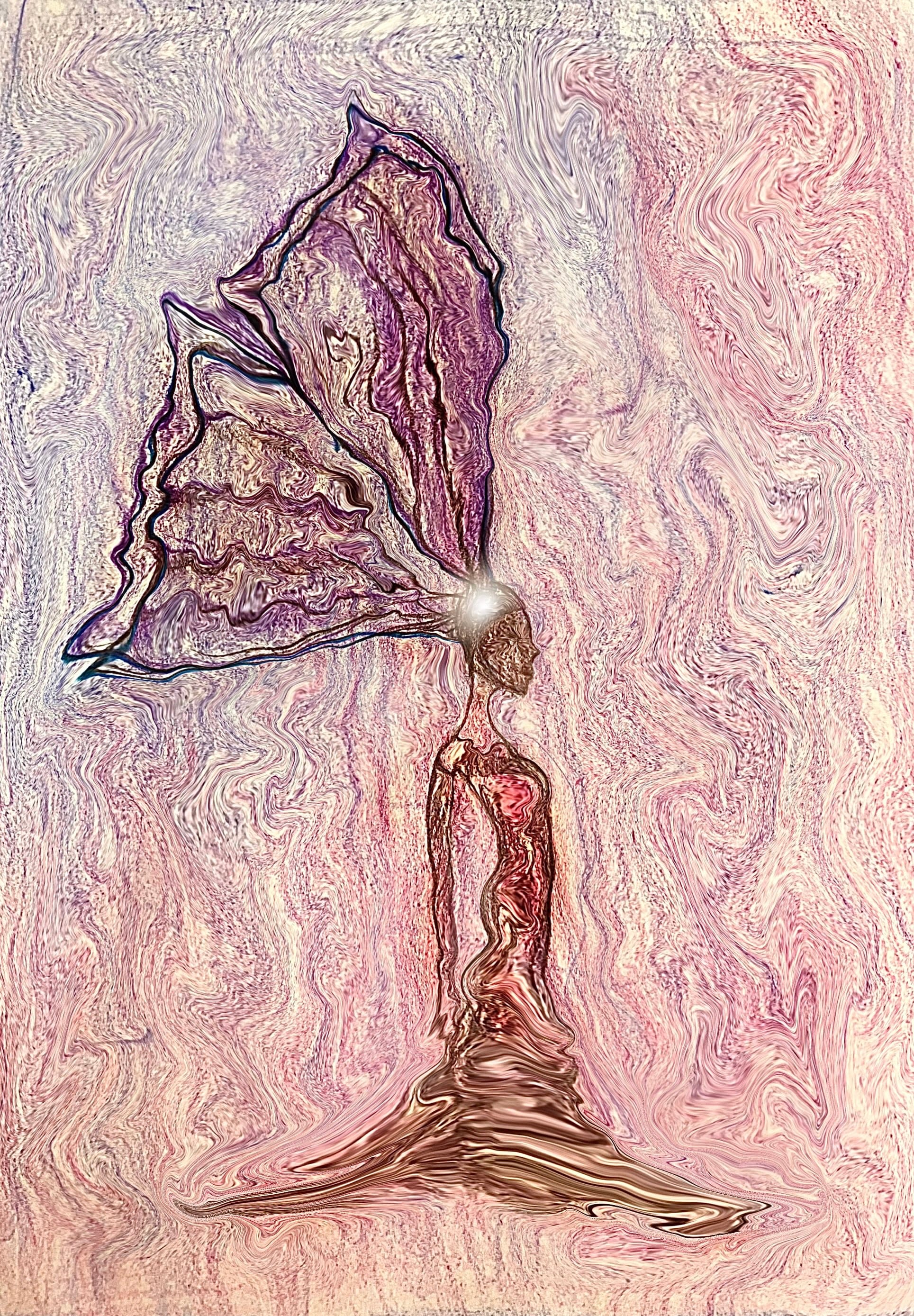 Fluid Flow: Matter Dissolves, Consciousness Rises