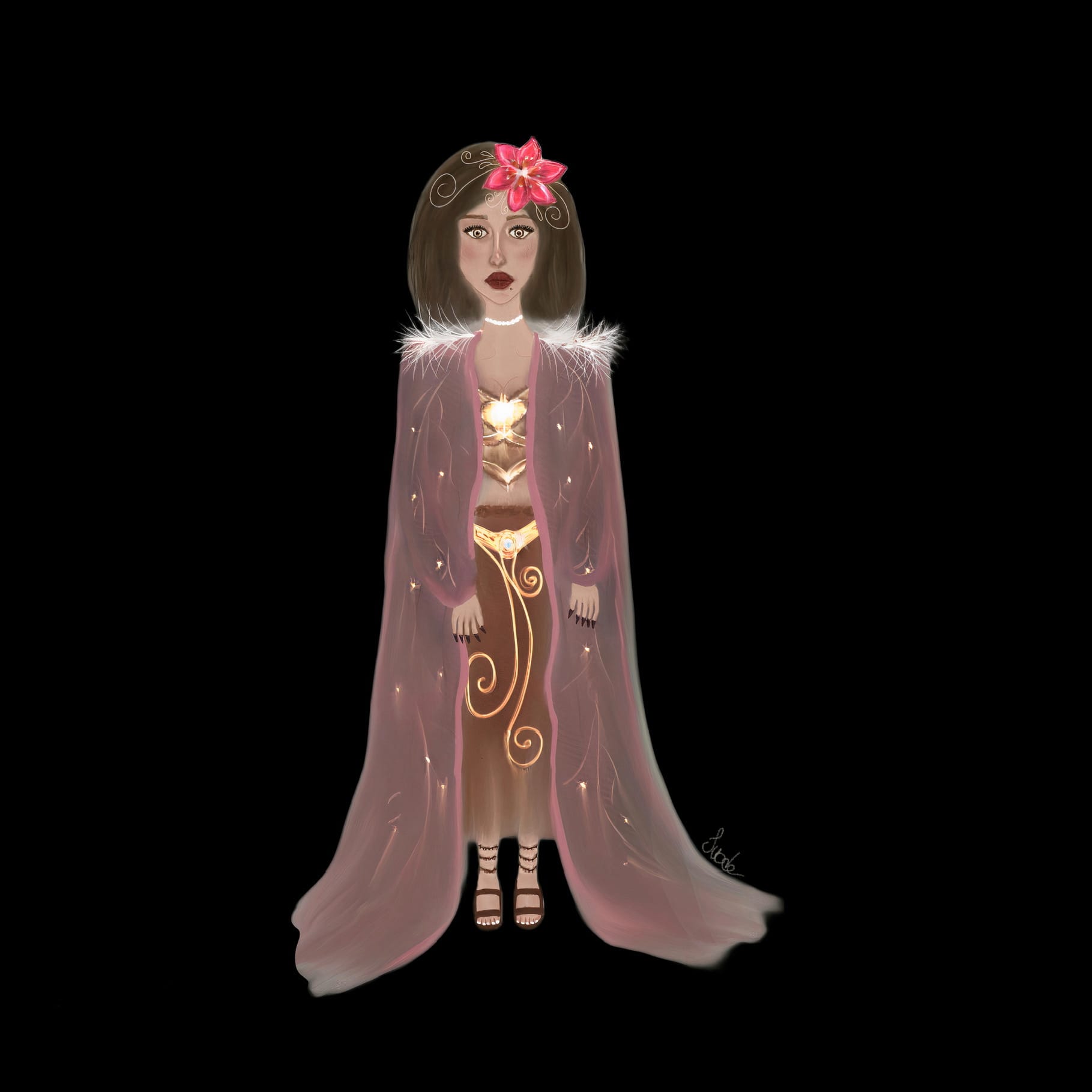 Auralis: Cosmic Messenger and Warrior