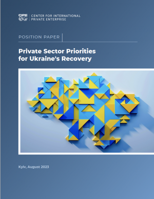 Foreign contractors should be obliged to create Ukrainian units to join reconstruction tenders, CIPE says