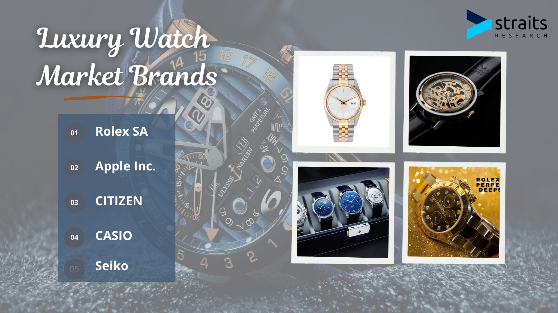 Luxury Watch Market to Hit USD 14.39 Billion by 2033, Growing at 5.56% CAGR