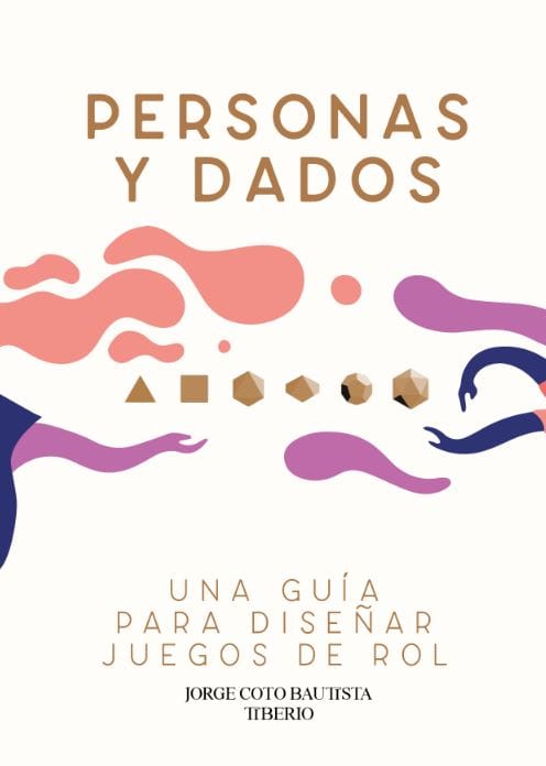 Dados ordenador de menor a mayor número de caras rodeados por machas de colores