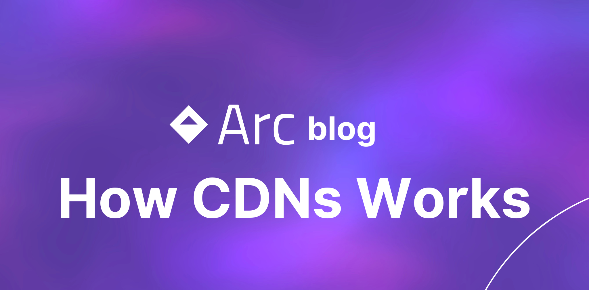 CDNs Explained; How does arc CDN works