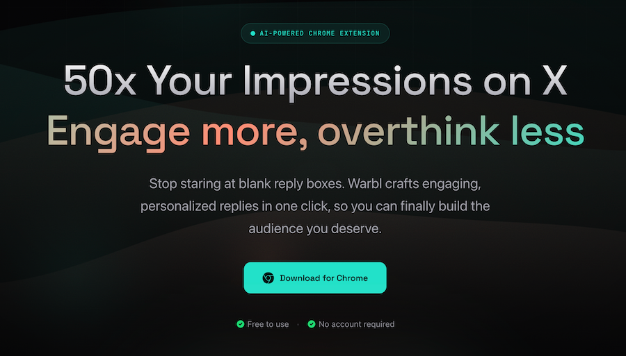 Warbl Review: A Simple Way to Reply More on X Without Overthinking