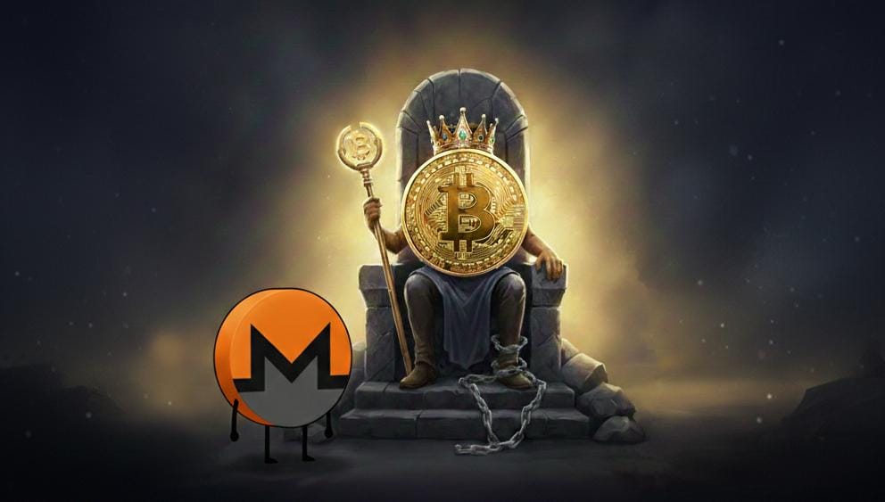 Monero auf die 1? Warum XMR den Bitcoin nicht überholen kann