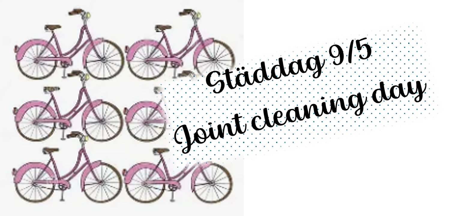Information gällande vår gemensamma städdag 9 maj