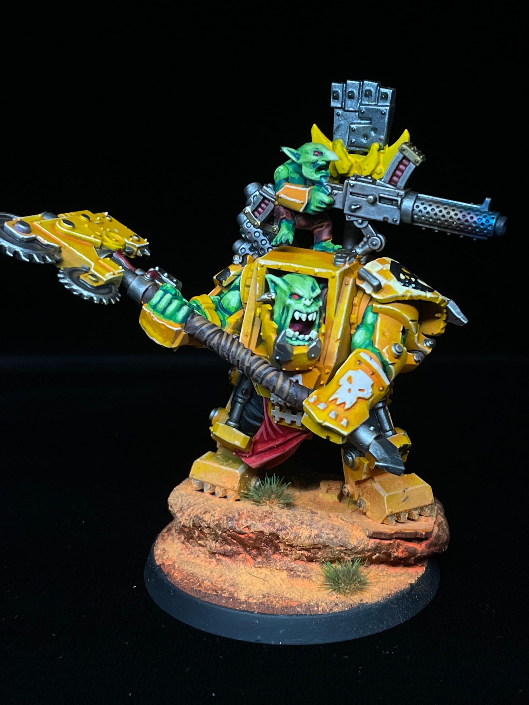 Warboss in Mega Armour