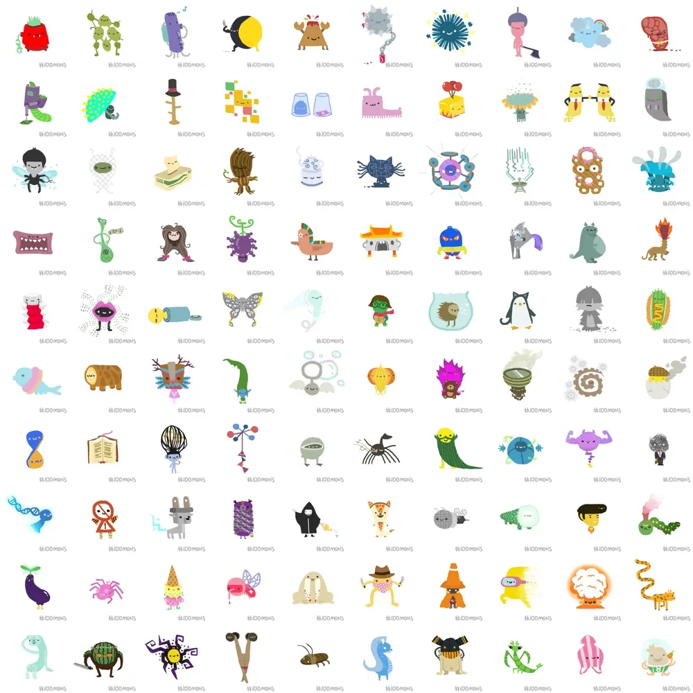 100 days of monsters