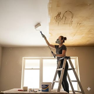 Dica de pintor: Como remover amarelado de teto de gesso