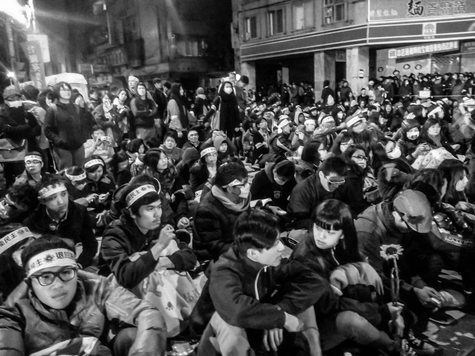 Gerakan Pelajar Sunflower di Taiwan