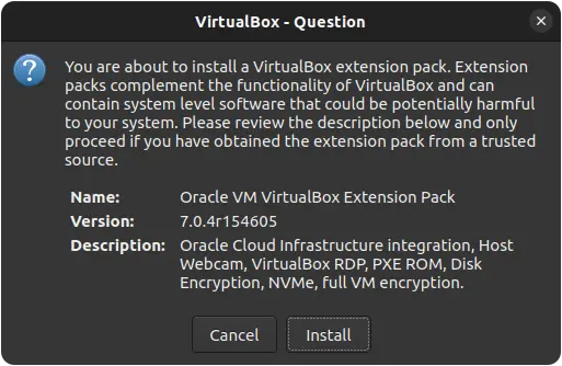 How to install VirtualBox?