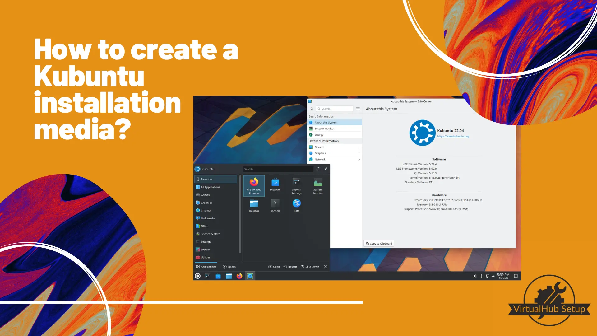 How to create a Kubuntu installation media?