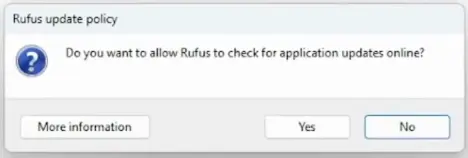 Rufus Updates