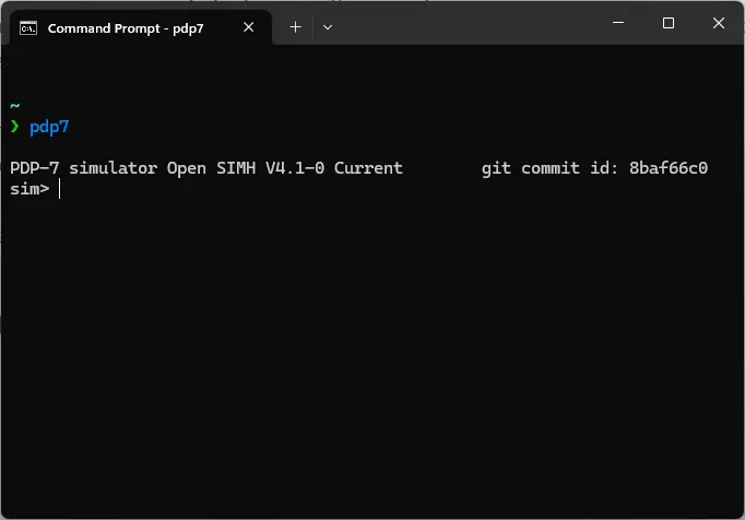 ! How to install SIMH PDP-7 emulator?