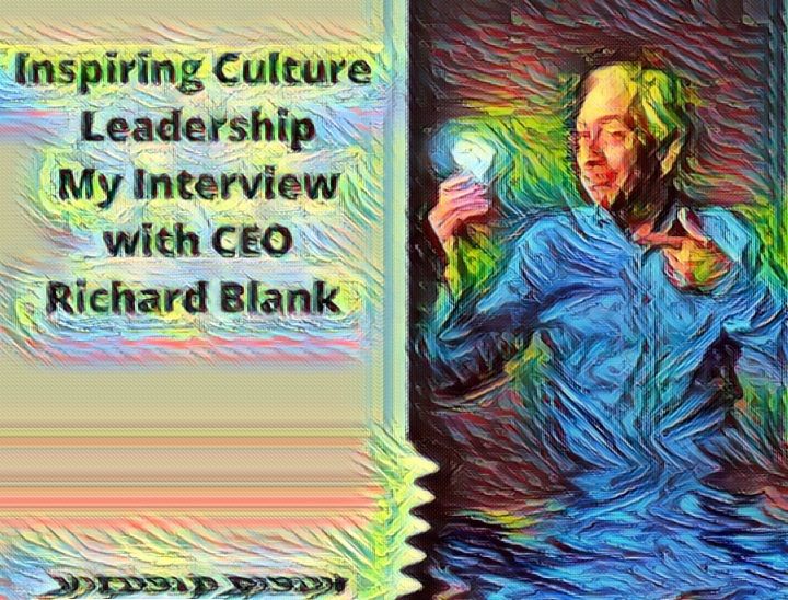 The Culture Leadership Podcast. Michael Kerr's Interview with the Inspiring CEO Richard Blank.