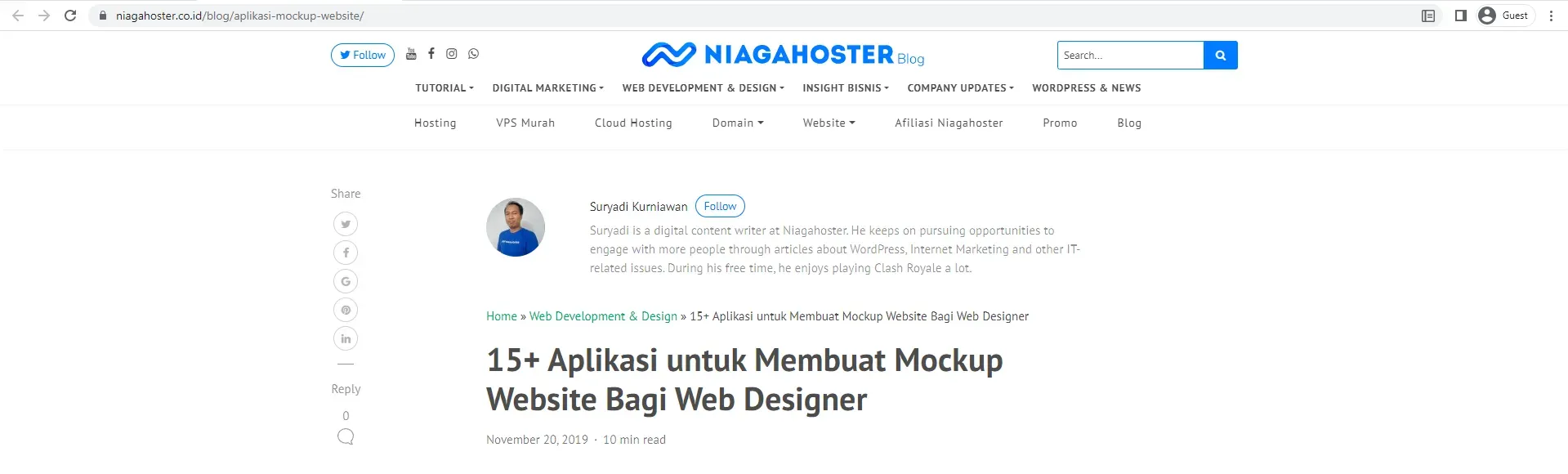15+ Aplikasi untuk Membuat Mockup Website Bagi Web Designer